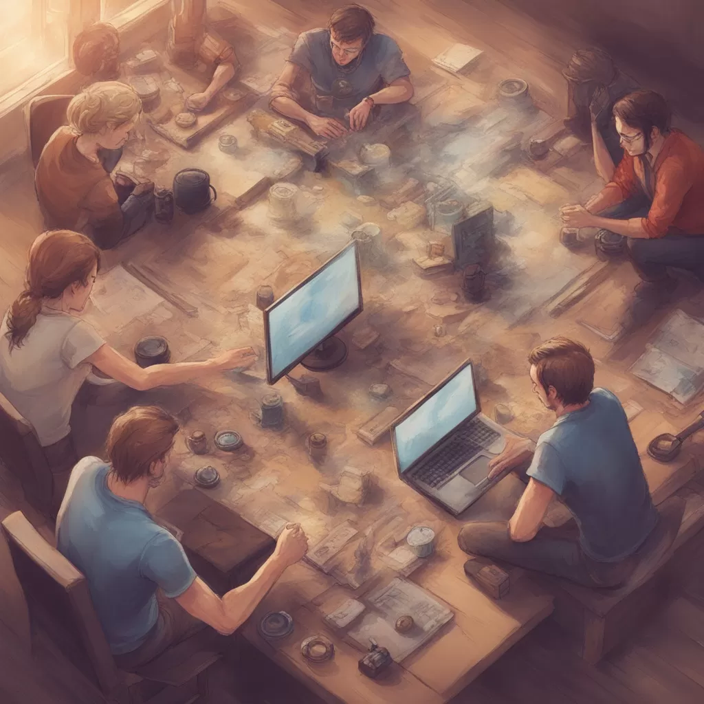 游戏中的互动体验：与同伴一起并肩作战！