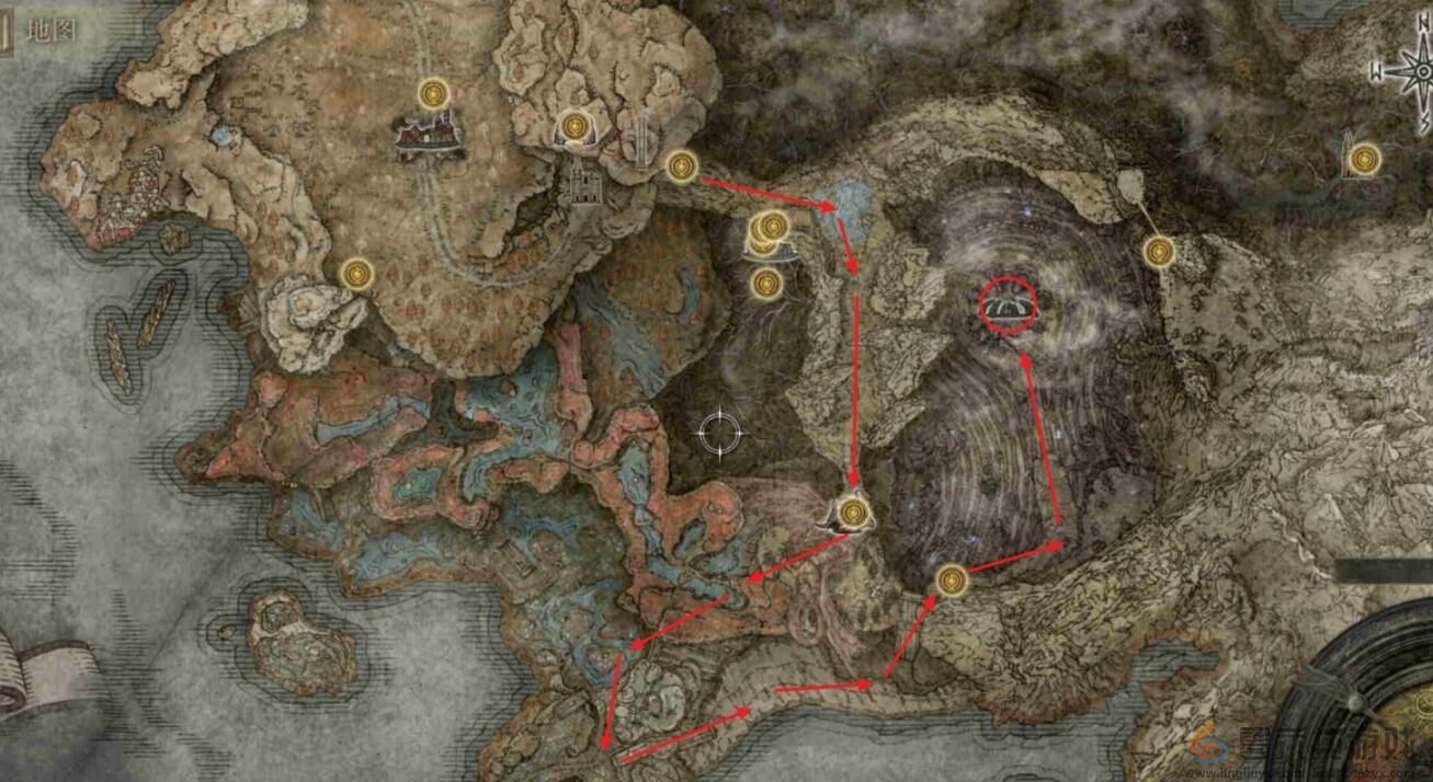 艾尔登法环dlc指头遗迹前往方法介绍(图5) 艾尔登法环dlc指头遗迹前往方法介绍(图5)