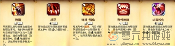 万龙觉醒森尼因多宠物选择推荐(图4) 万龙觉醒森尼因多宠物选择推荐(图4)