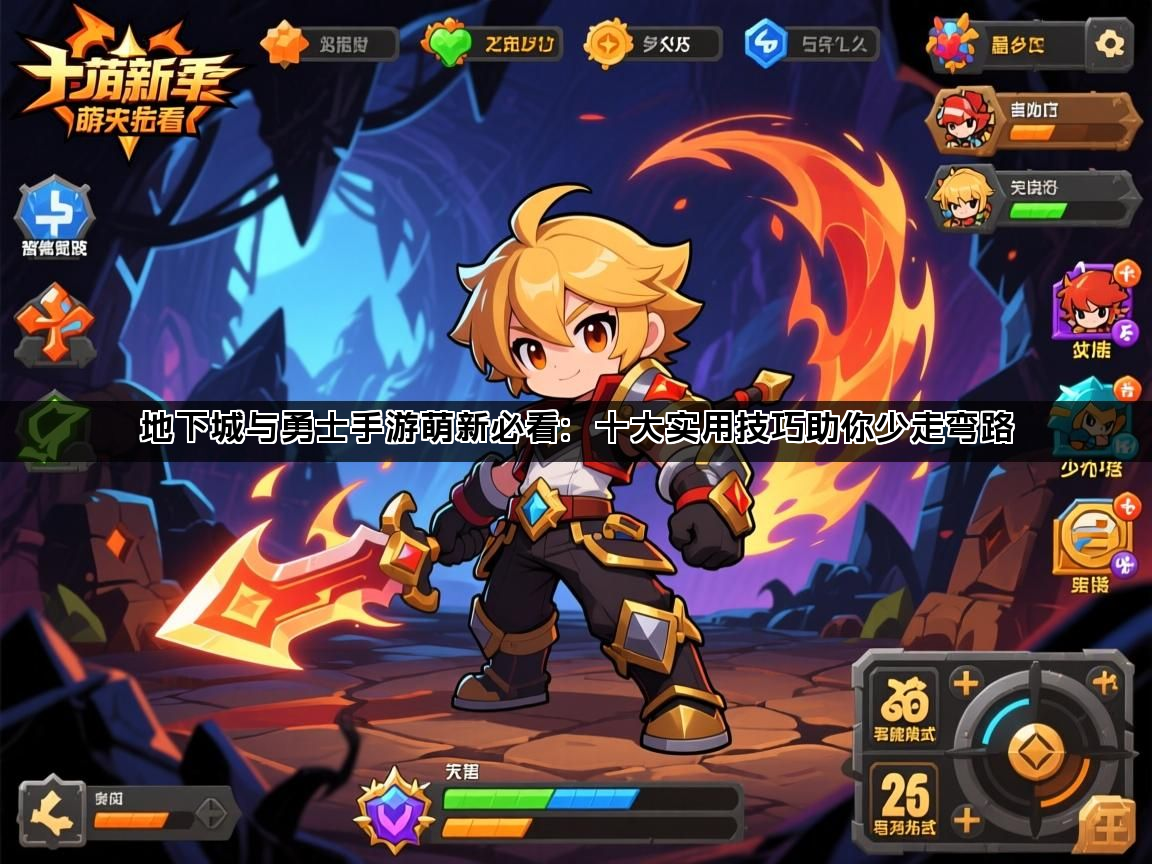 地下城与勇士手游萌新必看：十大实用技巧助你少走弯路(图1)